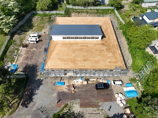 屋根板金完了