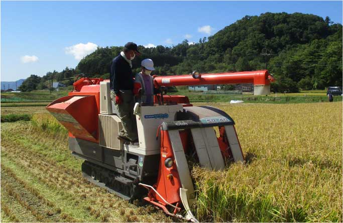 食育の推進など地域に根ざしたお米