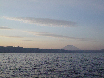 洞爺湖の夕焼け